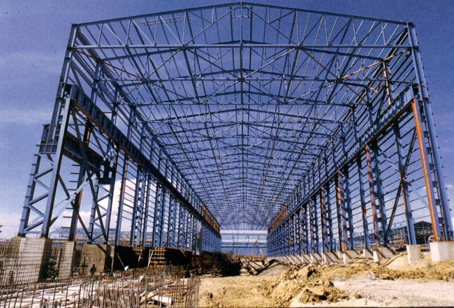 靖江船厂网架工程